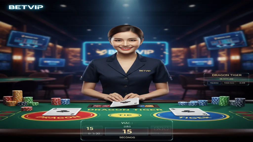 Cách chơi Rồng Hổ (Dragon Tiger) cho người mới Betvip