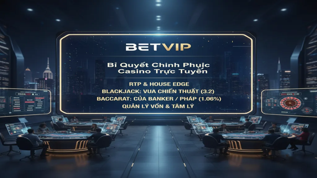 Cách chọn bàn chơi Casino có tỷ lệ thắng cao Betvip
