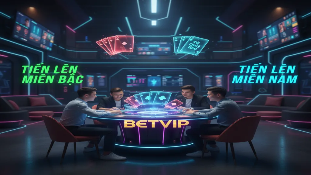 Cách chơi bài Tiến lên miền Bắc vs miền Nam Betvip